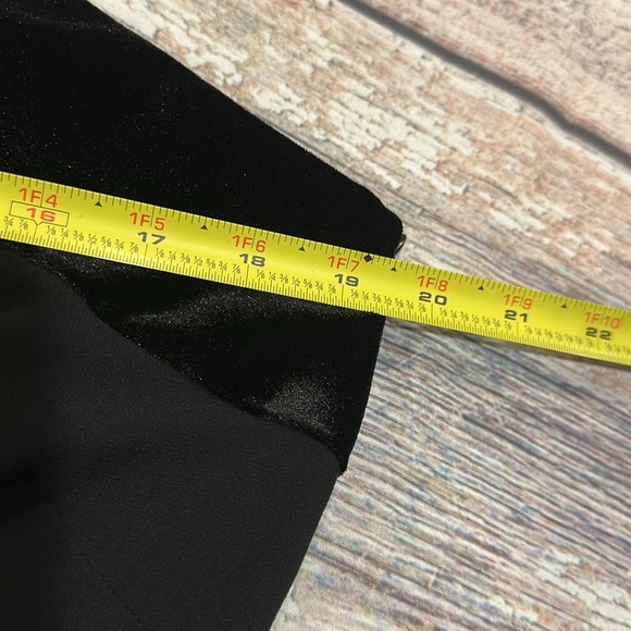 Lauren Ralph Lauren Sz 12 Mixed Media One-Shoulder Asymmetrical Midi Dress • NWT - Picture 13 of 16